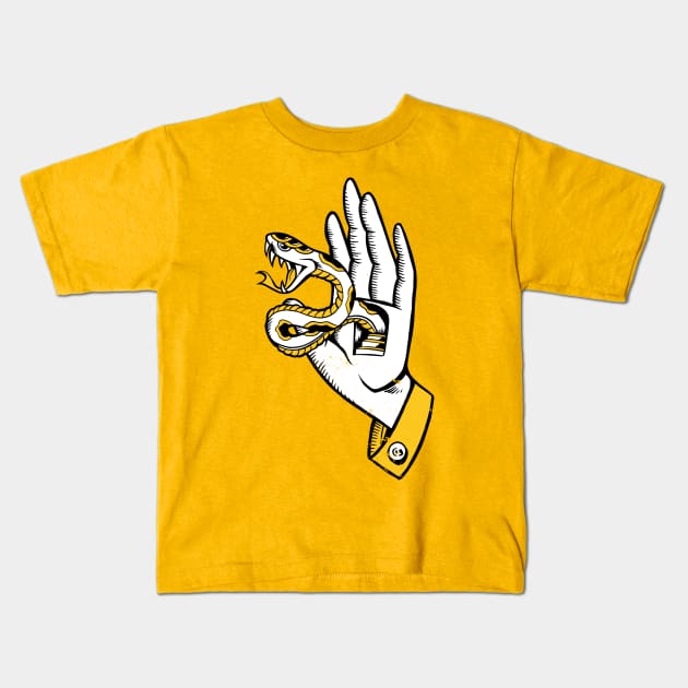 Artsy Hand Kids T-Shirt by Urban_Vintage